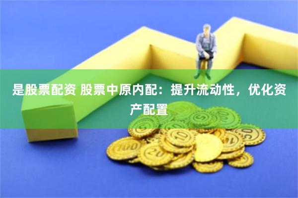 是股票配资 股票中原内配：提升流动性，优化资产配置