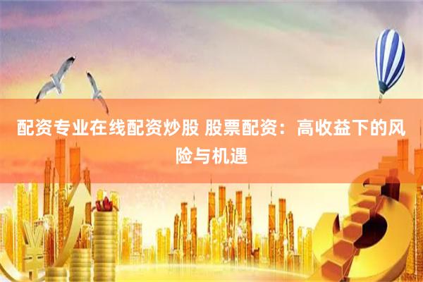 配资专业在线配资炒股 股票配资：高收益下的风险与机遇